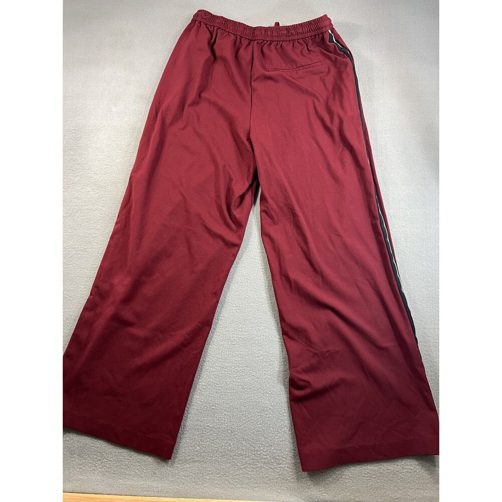 Rewash American Original Burgundy Wide Leg Jogger Pants Size Large Women’s - Picture 4 of 9